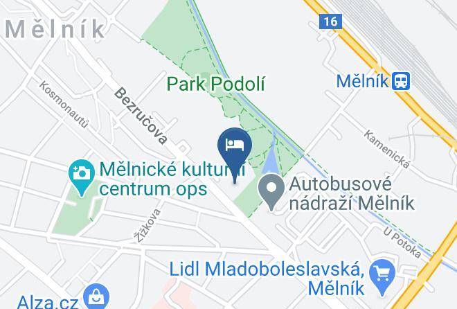 Hotel Olympionik Map
