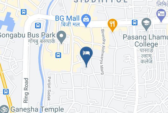Kathmandu - Hotel Om Bheri Bageshwori Maps