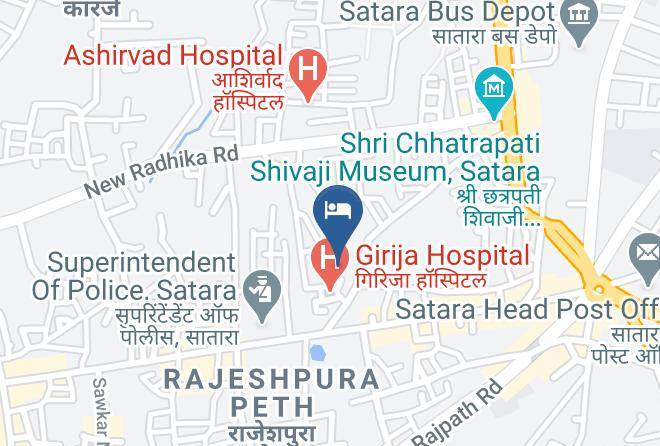 Satara - Hotel Om Executive Maps