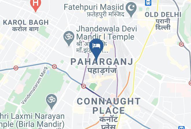 Paharganj - Hotel Om International Maps