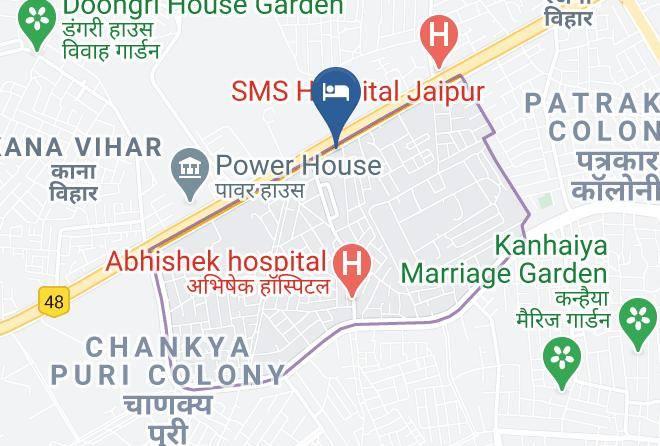 Jaipur - Hotel Om Palace Ajmer Road Maps