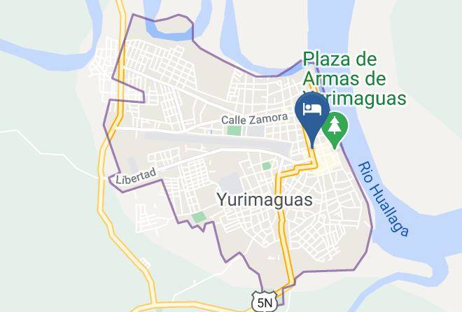 Alto Amazonas - Hotel Omaguas Maps