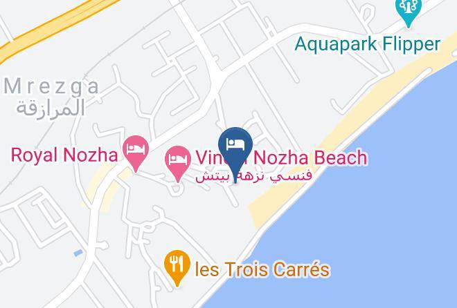 Tunisia - Omar Khayam Hotel Maps