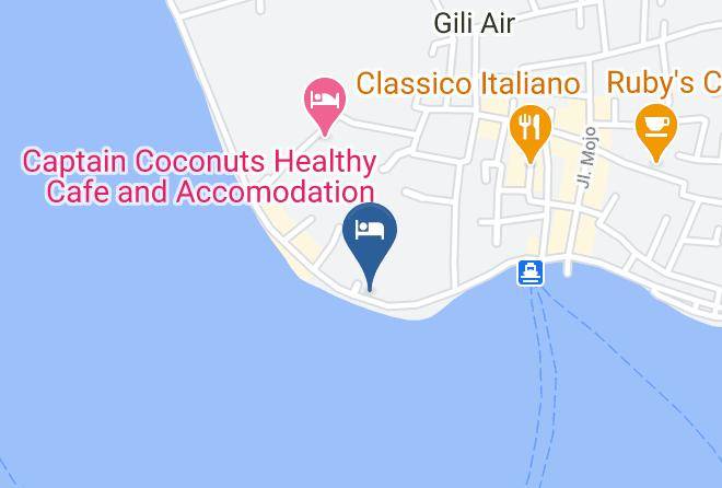 North Lombok Regency - Hotel Ombak Paradise Maps