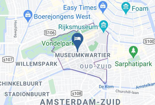 Amsterdam - Hotel Omega Maps