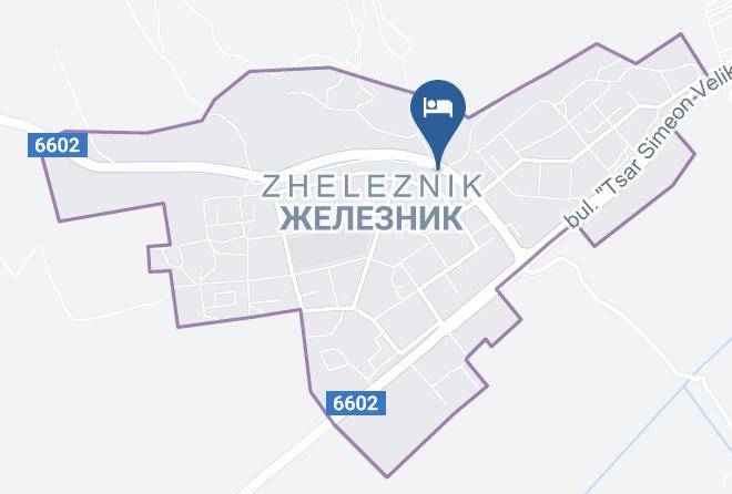 Stara Zagora Kv Zheleznik - Hotel Omega Maps