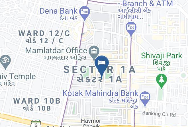 Gandhidham - Hotel Omkar Maps
