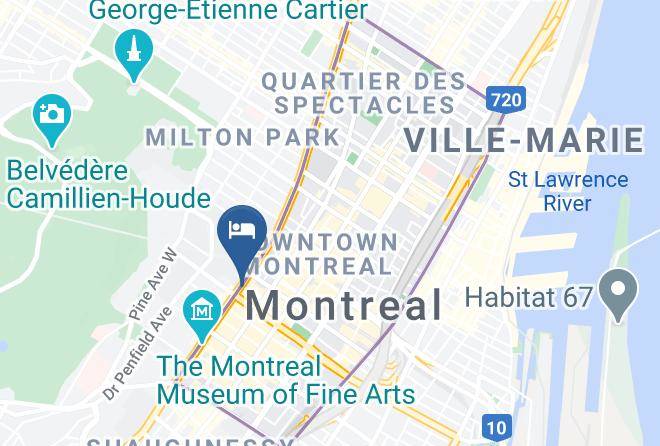 Montreal - Hotel Omni Mont Royal Maps