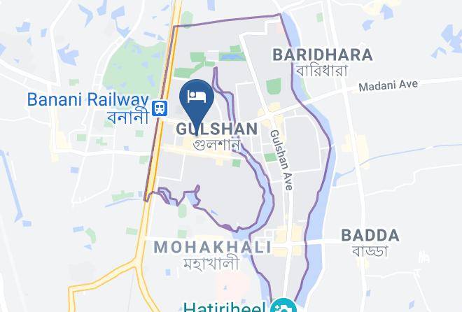 Dhaka - Hotel Omni Residency Maps