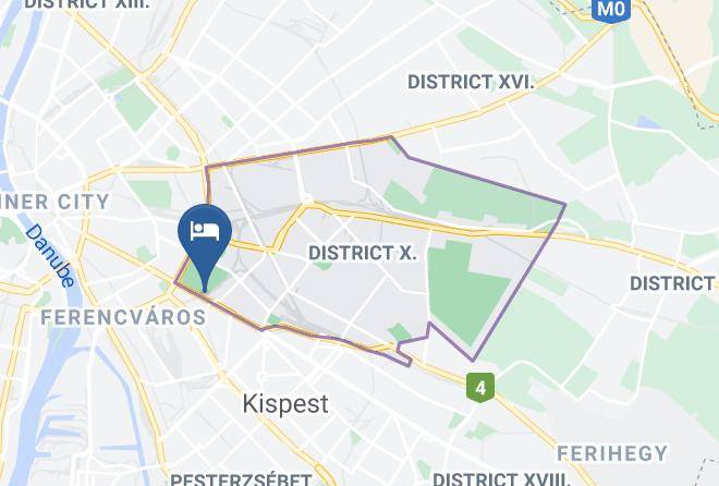 Budapest 10 Kerulet - Hotel Omnibusz Maps