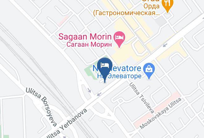 Ulan Ude - Hotel On 50 Let Oktyabrya Maps
