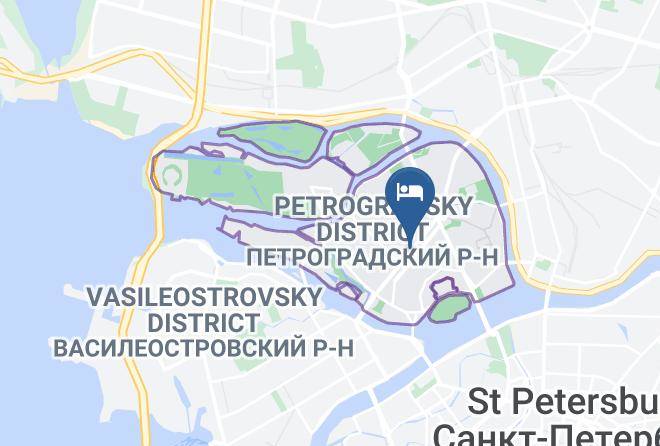 Saint Petersburg - Hotel On Bolshoy 46 Maps