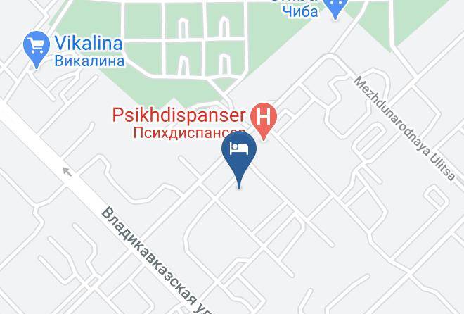 Vladikavkaz - Hotel On Dzusova Maps