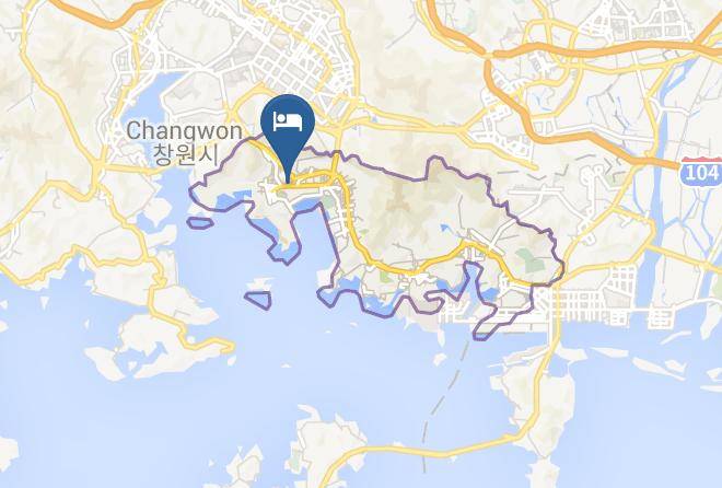 Jinhaeguchangwonsi - Hotel On Maps