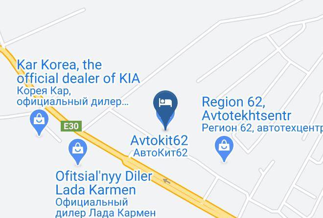 Ryazan - Hotel On Kuybishevskoye Shosse 45 Maps