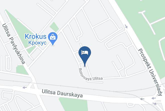 Kazan - Hotel On Rotornaya Maps