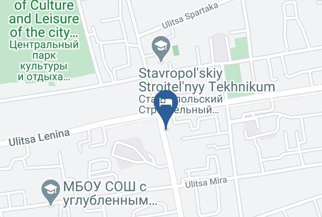 Stavropol - Hotel On Rozy Lyuksemburg 26 Maps