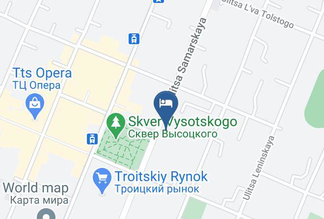 Samara - Hotel On Samarskaya Maps