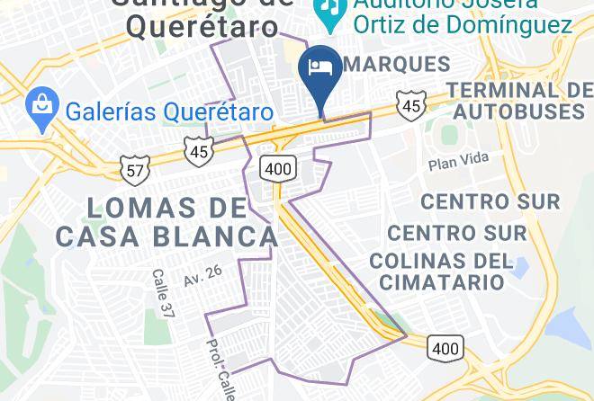 Santiago De Queretaro - Hotel On Maps