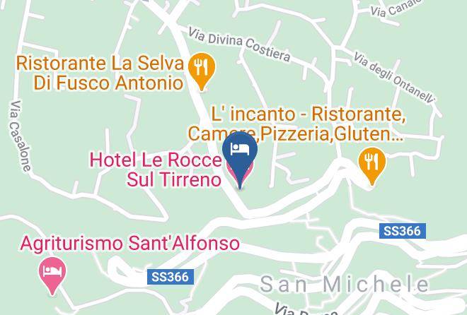 Naples - Hotel Le Rocce Sul Tirreno Maps