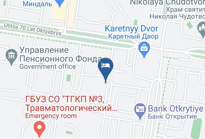 Tol Yatti - Hotel On Tsvetnoy Bulvar 7 Maps