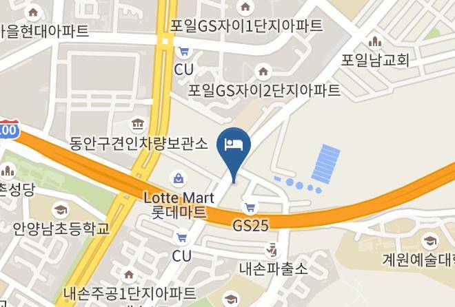 Uiwangsi - Hotel On Maps