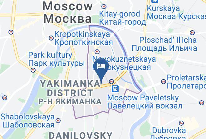 Moscow - Hotel On Valovaya 8 18 Maps