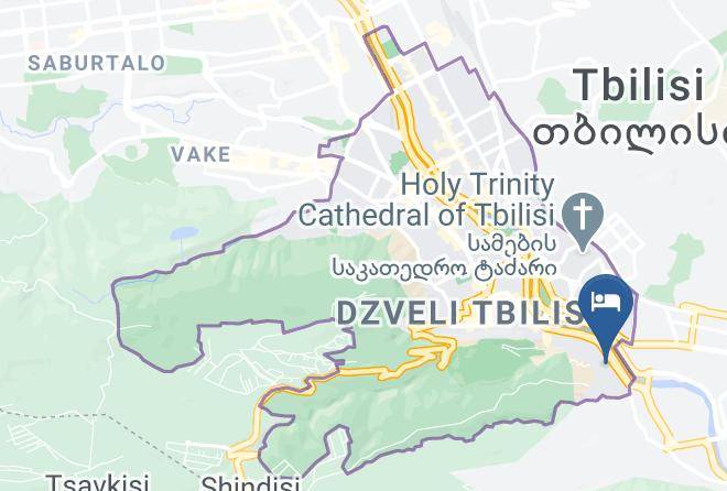 Tbilisi - Hotel On Vezirova 3 Maps