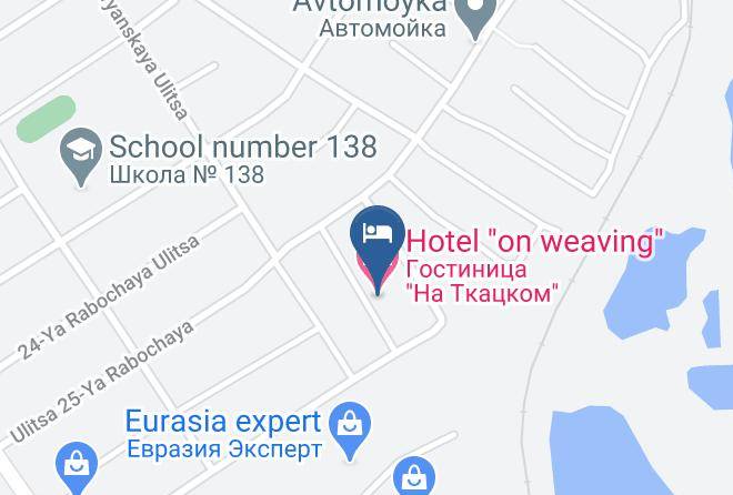 Hotel On Weaving Map