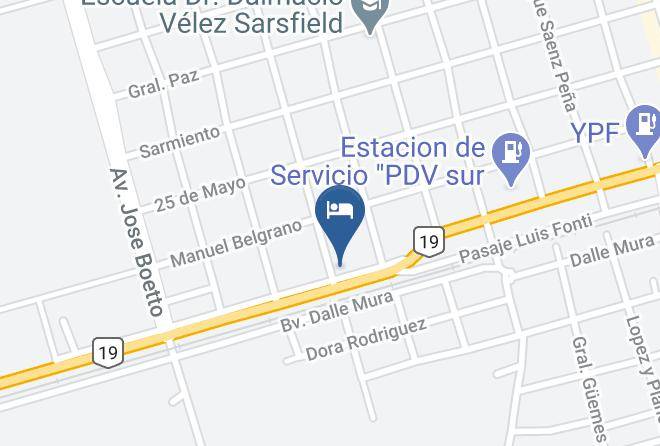 San Justo Department - Hotel Ona Maps