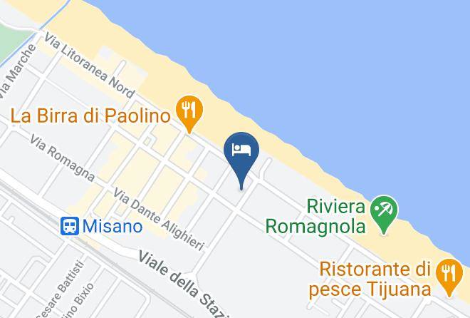 Rimini - Hotel Onda Marina Maps