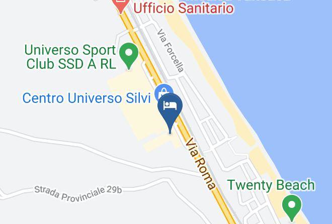 Teramo - Hotel Onda Maps