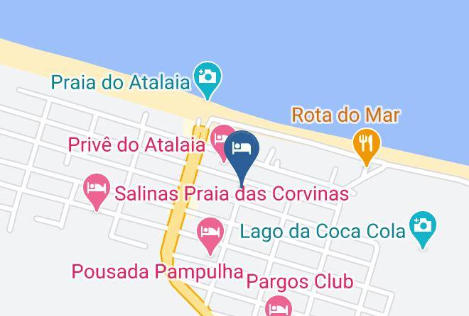 Hotel Ondas Do Mar Map