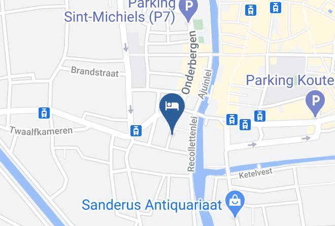 East Flanders - Hotel Onderbergen Maps