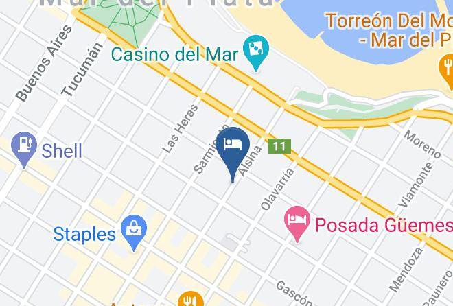 General Pueyrredon Partido - Hotel Ondina Maps