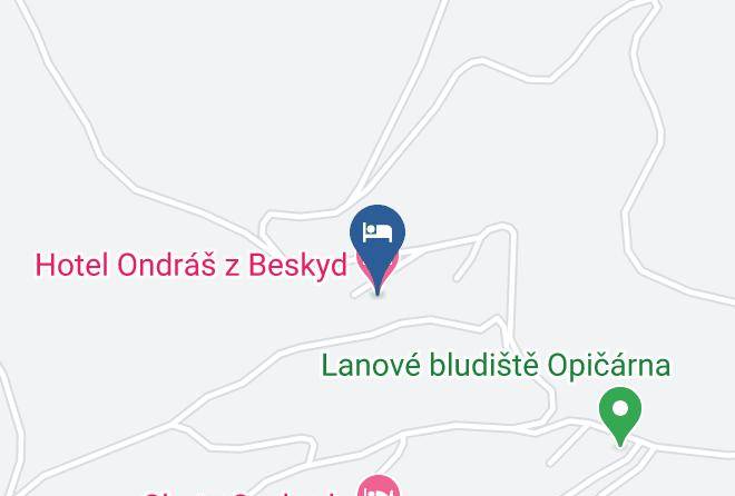Hotel Ondras Z Beskyd Map