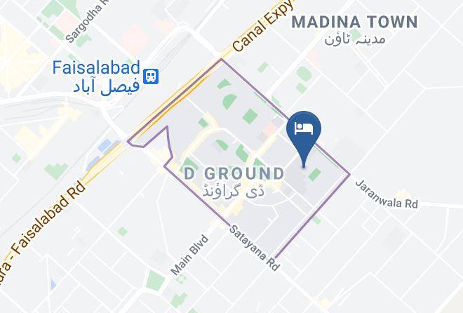 Islamabad - Hotel One Faisalabad Maps