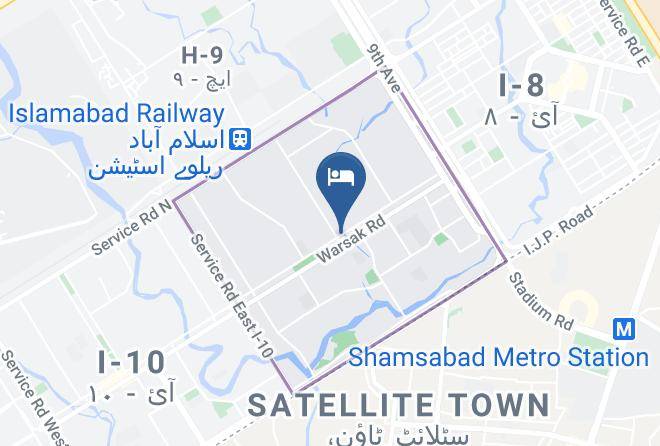 Islamabad - Hotel One Jinnah Islamabad Maps
