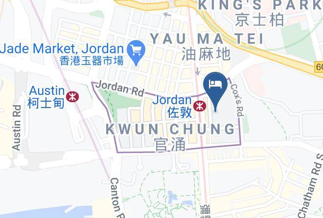 Kowloon - Hotel One Maps