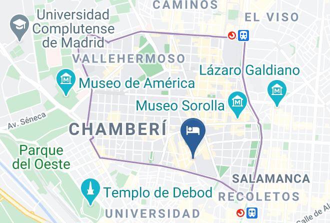 Madrid - Hotel One Shot Luchana 22 Maps