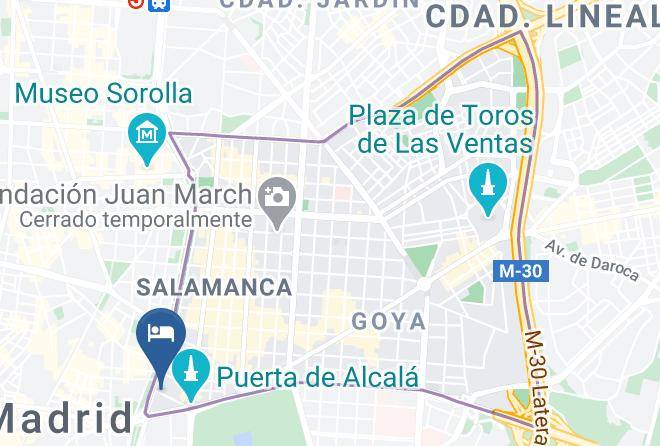 Madrid - Hotel One Shot Recoletos 04 Maps