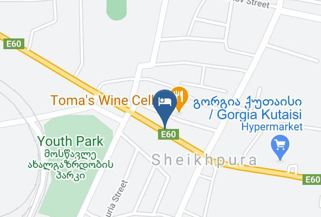 Kutaisi - Hotel Oniks Maps