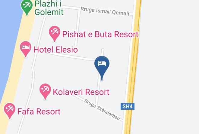 Kavaje - Hotel Onufri Maps