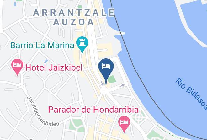 Gipuzkoa - Hotel Onyarbi Maps