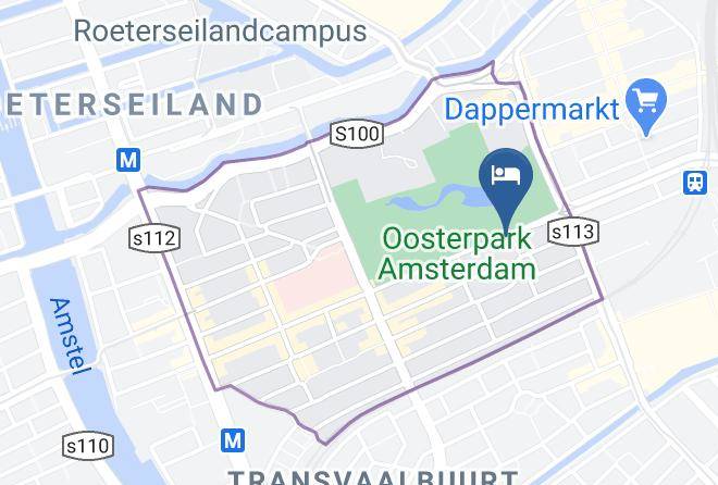Amsterdam - Hotel Oosterpark Maps