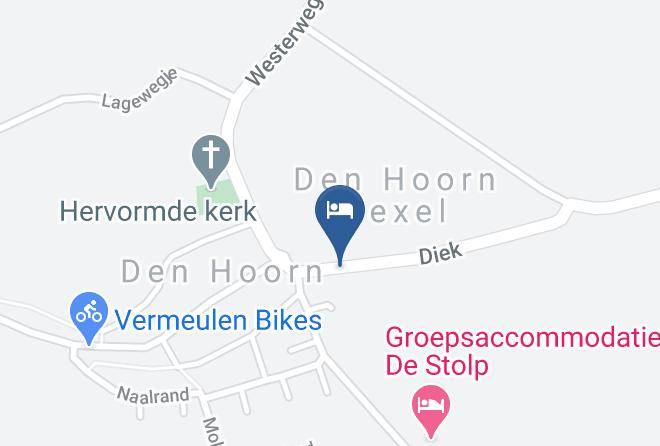 Texel - Hotel Op Diek Maps