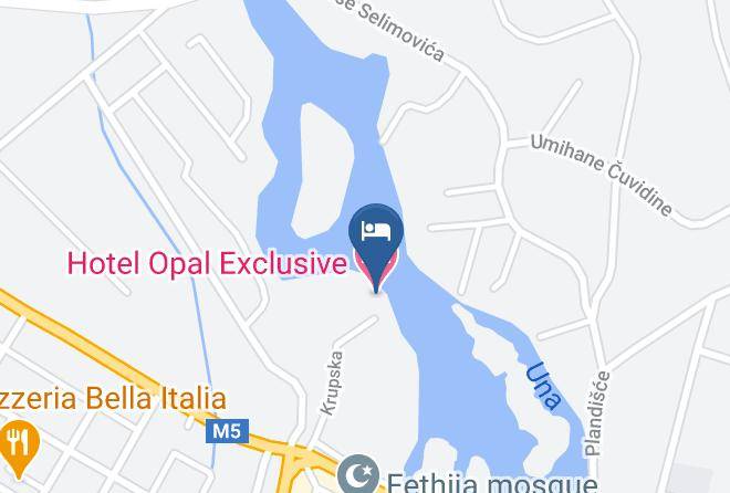 Hotel Opal Exclusive Map
