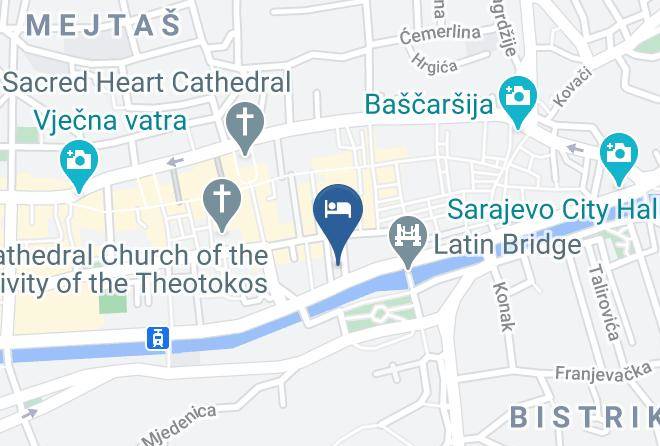 Sarajevo - Hotel Opal Home Maps