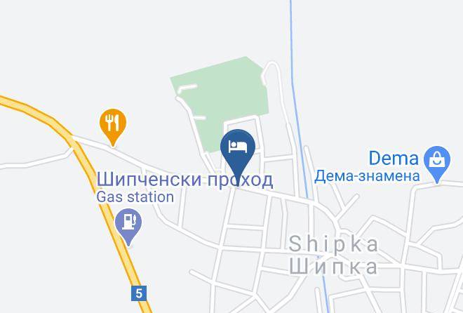 Kazanlak - Hotel Opalchenets Maps