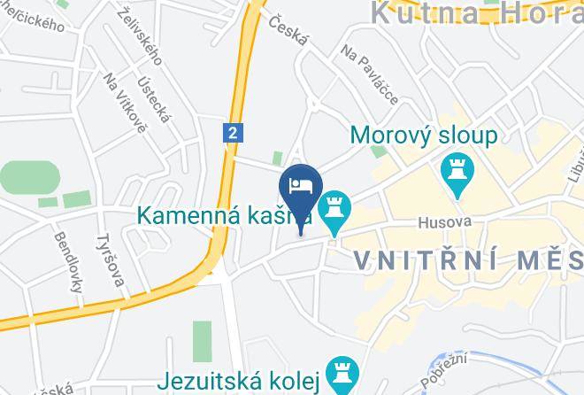 Kutna Hora - Hotel Opat Maps